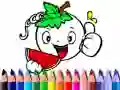 Permainan Kembali ke Sekolah: Buku Mewarna Sayuran talian Permainan Kembali ke Sekolah: Buku Mewarna Sayuran talian