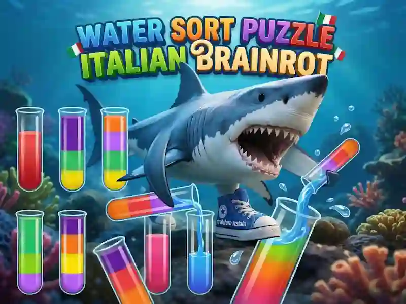 Permainan Water Sort Puzzle Italian Brainrot talian