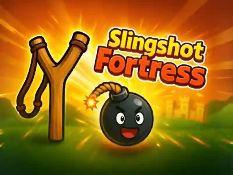 Permainan Slingshot Fortress talian