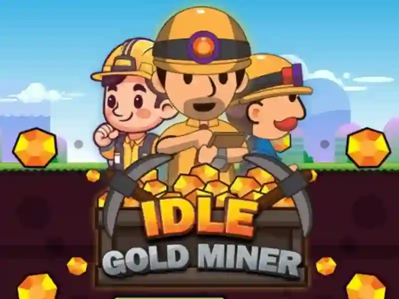 Permainan Idle Gold Miner talian
