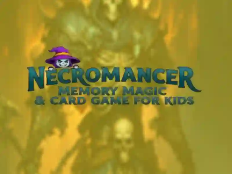 Permainan Necromancer Memory Magic & Card Game for Kids talian
