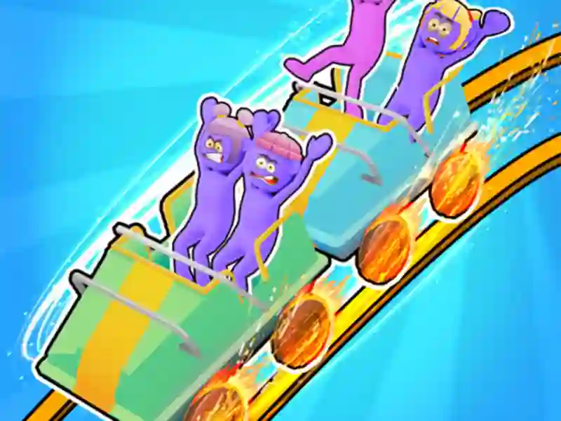Permainan Roller Coaster Rush talian