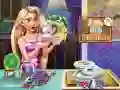 Permainan Mencuci Pinggan Goldie talian Permainan Mencuci Pinggan Goldie talian