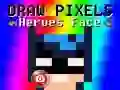 Permainan Lukis Wajah Pahlawan Pixel talian