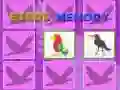 Permainan Ingatan Kanak-Kanak dengan Burung talian