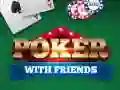 Permainan Poker dengan Rakan talian