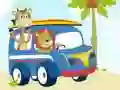 Permainan Haiwan Comel Dengan Kereta: Cari Perbezaannya talian Permainan Haiwan Comel Dengan Kereta: Cari Perbezaannya talian