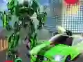 Permainan Transformasi Kereta Robot Besar 3D talian