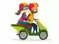 Permainan Motosikal Cari Perbezaan talian Permainan Motosikal Cari Perbezaan talian