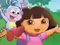 Permainan Puzzle Dora Si Penjelajah talian