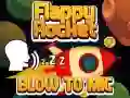 Permainan Roket Flappy Dengan Tiupan talian