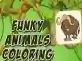 Permainan Mewarnakan Haiwan Funky talian Permainan Mewarnakan Haiwan Funky talian
