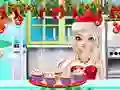 Permainan Sister Princess Pembuat Cupcake Krismas talian
