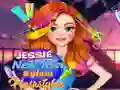 Permainan Jessie Tahun Baru #Gaya Rambut Glamour talian