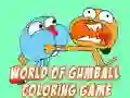 Permainan Permainan Mewarna Dunia Gumball talian Permainan Permainan Mewarna Dunia Gumball talian