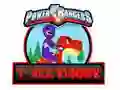 Permainan Power Rangers T-Rex Runner talian