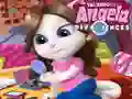 Permainan Perbezaan Talking Angela talian