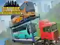 Permainan Trak Pengangkutan Bas Bandar talian