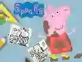 Permainan Buku Mewarna Peppa Pig talian