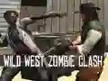 Permainan Perlanggaran Zombie di Barat Liar talian