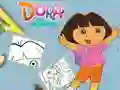 Permainan Dora Si Penjelajah Buku Mewarna talian