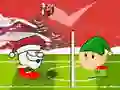 Permainan Bola Sepak Kepala Musim Sejuk Santa talian
