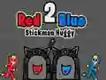 Permainan Pelukan Stickman Merah dan Biru 2 talian