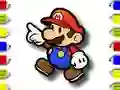 Permainan Kembali ke Sekolah: Mewarnakan Mario talian Permainan Kembali ke Sekolah: Mewarnakan Mario talian