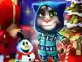 Permainan Perbezaan Krismas dengan Tom talian