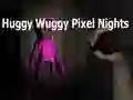 Permainan Huggy Wuggy Malam Piksel talian