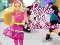 Permainan Barbie di atas kasut roda talian