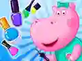 Permainan Salon Manikur Hippo talian Permainan Salon Manikur Hippo talian