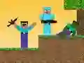 Permainan Noob vs Pro: Kiamatan Zombie talian