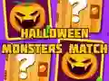 Permainan Halloween Monsters Match talian Permainan Halloween Monsters Match talian