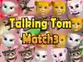 Permainan Talking Tom Match 3 talian Permainan Talking Tom Match 3 talian