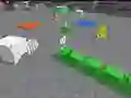 Permainan Ular Blok Licin 3D talian