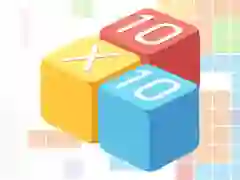 Permainan 10x10 Isikan Grid talian