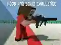 Permainan Cabaran Noob dan Sotong talian