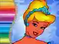 Permainan Buku Mewarna untuk Cinderella talian Permainan Buku Mewarna untuk Cinderella talian