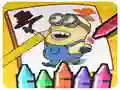 Permainan Mewarnai Minion talian Permainan Mewarnai Minion talian