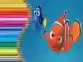 Permainan Buku Mewarnai untuk Mencari Nemo talian Permainan Buku Mewarnai untuk Mencari Nemo talian