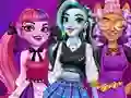 Permainan Puteri Sekolah Menengah Monster Mash talian