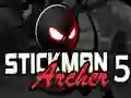Permainan Penembak Panah Stickman 5 talian Permainan Penembak Panah Stickman 5 talian