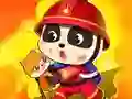 Permainan Panda Kecil Pemadam Kebakaran talian