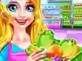 Permainan Pembersihan Gadis Supermarket talian Permainan Pembersihan Gadis Supermarket talian
