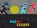 Permainan Pelarian Stickman Huggy talian Permainan Pelarian Stickman Huggy talian