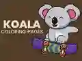 Permainan Halaman Mewarna Koala talian