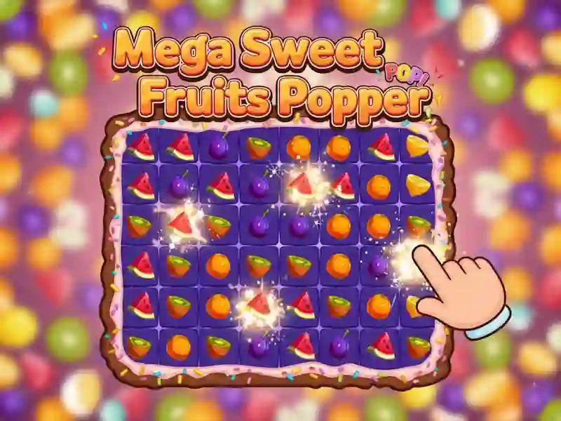 Permainan Mega Sweet Fruits Popper talian