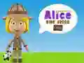 Permainan Dunia Alice: Fosil Dino talian