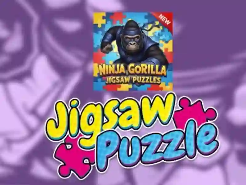 Permainan Teka-teki Jigsaw Ninja Gorilla talian
